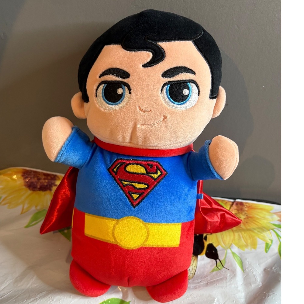 DC Comics Superman Plush Stuffed Toy Justice League Superhero 10 Inch